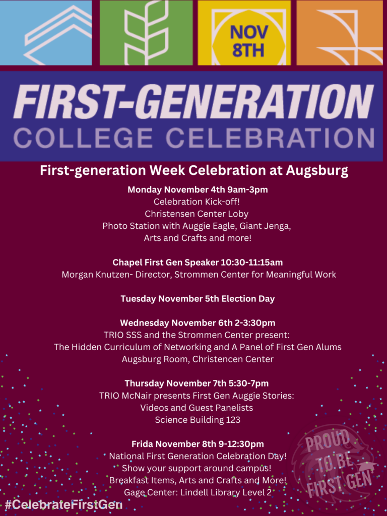 Events for November 2024 University Calendar