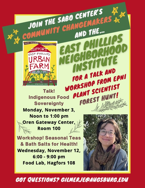 Community Changemakers: Forest Hunt from the East Phillips Neighborhood Institute talks Indigenous Food Sovereignty
